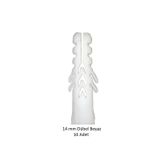 Dübel, 14 mm Beyaz Dübel, 10 Adet