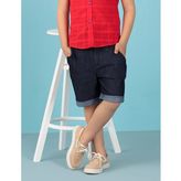 Duble Paça Erkek Çocuk Denim Şort