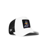 Duckside Logolu Beyaz-Siyah Trucker Şapka