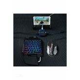 DUMKAY Pubg Klavye Jchf-68s 5 In 1 Klavye Mouse Bağlantılı Mobil Oyun Seti Konsolu Bluetooth
