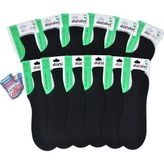 Dündar Dikişsiz Bambu Plus Erkek Sneaker - D003 12 Adet - 40 - 44 - Siyah