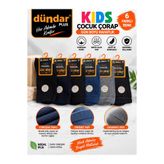 Dündar Modal Dikişsiz Çocuk Çorabı 12'Li