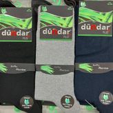 DÜNDAR PLUS 5602 ERKEK BAMBU LİKRALI ÇORAP 6 ADET
