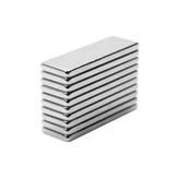 Dünya Magnet Neodyum Mıknatıs 30X10X2 mm 20 Adet Dikdörtgen Güçlü Magnet Mıknatıs