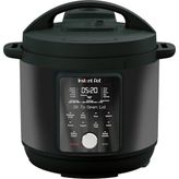 Duo Plus Whisperquiet/sessiz Çok Amaçlı Pişirici, Düdüklü Tencere, Sterilizatör, Yoğurt Hazırlayıcı, Sous Vide Cihazı, DPPC604, 5.7 Litre, Siyah - 1,8 L - Ahşap