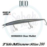 Duo Tide Minnow Slim 200 DHN0093 Clear Mullet