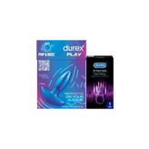 Durex Titreşimli Anal Plug Tıkaç + Intense Devil Ring Titreşimli Halka