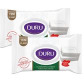 Duru Beyaz Sabun Kokulu Islak Mendil 2X50 Adet