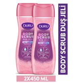 Duru Body Scrub Duş Jeli Pink Delight 2x450ml