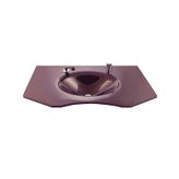 Duru Cam Berber Modeli 80x56 cm Cam Lavabo
