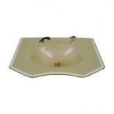 Duru Cam Conan Modeli 80x56 cm Cam Lavabo