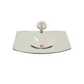 Duru Cam Dore Modeli 90x56 cm Cam Lavabo