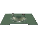 Duru Cam Jumbo Modeli 100x56 cm Cam Lavabo