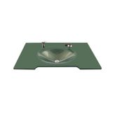 Duru Cam Jumbo Modeli 70x56 cm Cam Lavabo