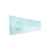 Duru Cam Vizyon Modeli 70x56 cm Cam Lavabo