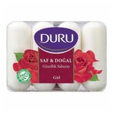 DURU Saf&Doğal Gül Sabun, 70 Gramx4