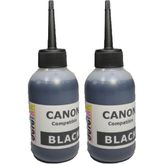 Duruink Canon E404 E414 E464 E474 E484 Kartuş Mürekkep Dolum Seti Pg 46 2x100 ml Siyah