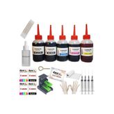 Duruink Canon Ip2600 Mp140 Mp190 Pg 37 Cl 38 Kartuş Dolum Seti 5 Li Set 5X100 Ml Mürekkep