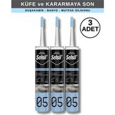 Durul Selsil 05NO Duşakabin Silikonu - 3 Adet