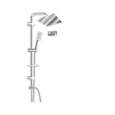 Duscho Tepe Duş Seti Quart Krom 0120