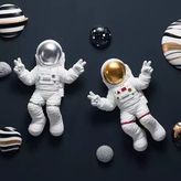Duvar Aksesuarı Astronot Obje İkili Set