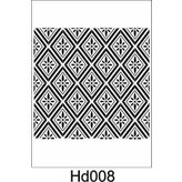 Duvar Dekor Stencil Şablon (40x40) HD-008
