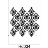 Duvar Dekor Stencil Şablon (40x40) HD-034