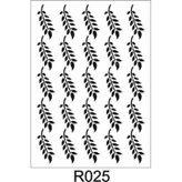 Duvar Dekor Stencil Şablon (40x40) R-025