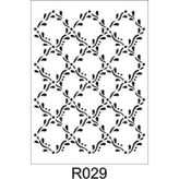 Duvar Dekor Stencil Şablon (40x40) R-029