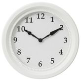 Duvar saati, beyaz, 35 cm