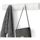 Duvara Monte Beyaz 5'li Askılık 51 cm