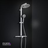 Duxxa Como 500 Tepe Duş Seti Krom D.170.5