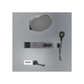 Duxxa Royal Ankastre Ve Termostatik Bataryalı Duş Seti Gun Gray D.059