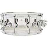 Dw Drums Design Series Acrylic 6 x 14" Trampet (Clear)