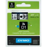 Dymo 720670-40910 D1 Şeffaf-Siyah 9x7 m Şerit
