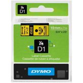 Dymo 720880-45808 D1 Sarı-Siyah 19x7 m Şerit