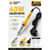 Dynamic Tech 40W Profesyonel Lehim Makinesi Kalem Havya