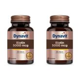 Dynavit Biotin 5000 mcg 2x100 Tablet