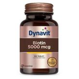 Dynavit Biotin İçeren 5000 mcg 100 Tablet