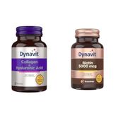 dynavit Diamond Collagen&Hyl&Nar Acid Tablet ve Dynavit Biotin 5000 Mcg