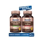 Dynavit Korean Ginseng & L-Carnitine Guarana - Erkeklere Özel Paket
