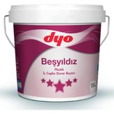 Dyo Beşyıldız Yalın 3.5 kg Silikonlu Mat İç Cephe Duvar Boyası