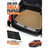 E-BİZ E-Biz Fiat Egea Cross (2020-2026) 3D Havuzlu Eva Bagaj Havuzu Paspası - Bej
