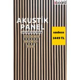 E-BOARD MDF Akustik Duvar Paneli 100cm x 275cm Teak Rengi