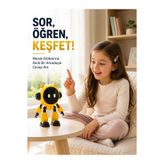 E BULURUM Yapay Zeka Robotu Çocuklar İçin 40 Dil Destekli Konuşan Eğitici Akıllı Robot GYM48565989