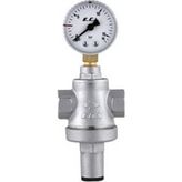 E.C.A 1/2" Basınç Düşürücü Valf Manometreli Pistonlu 602111005