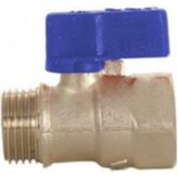 E.C.A 1/2" Mini Küresel Valf Mavi Iç Dış Vida 602122003