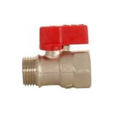 E.C.A 3/4" Mini Küresel Valf Kırmızı Iç Dış Vida 102122029
