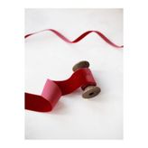 E Elmas Kırmızı Kadife Kurdele (3CM 5MT)