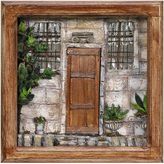 e38 EL İŞÇİLİĞİ AHŞAP BOYAMA KİTAPLIK 30*30*7 cm - 5739